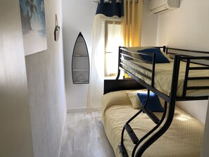 2 chambres, fer et planche Ă repasser, Wi-Fi gratuit