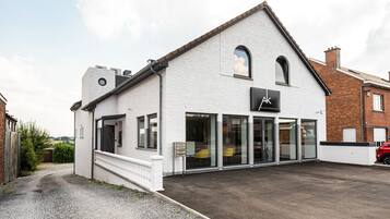 Voorkant van accommodatie