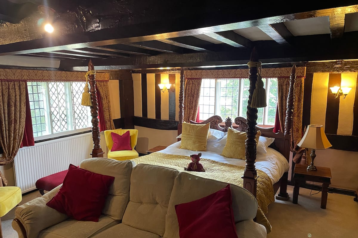 Queen Margaret Room | Premium bedding, down duvets, individually decorated