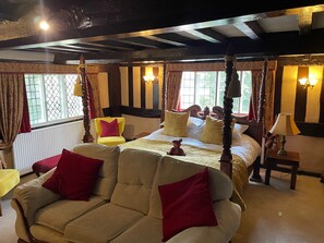 Queen Margaret Room | Premium bedding, down duvets, individually decorated