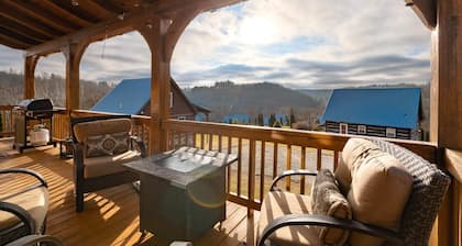 Luxury Log Cabin|Copper Tub|Starry Skies|Gas Logs