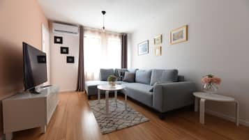Apartment (One Bedroom Apartment) | Living room | TV