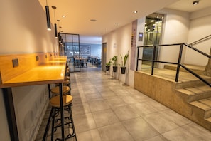 Interior entrance
