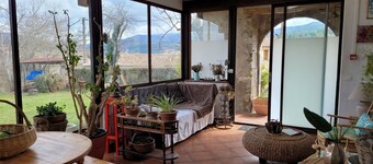 Grande maison (gite) de montagne, beaucoup  de charme!   Sur le plateau de Sault