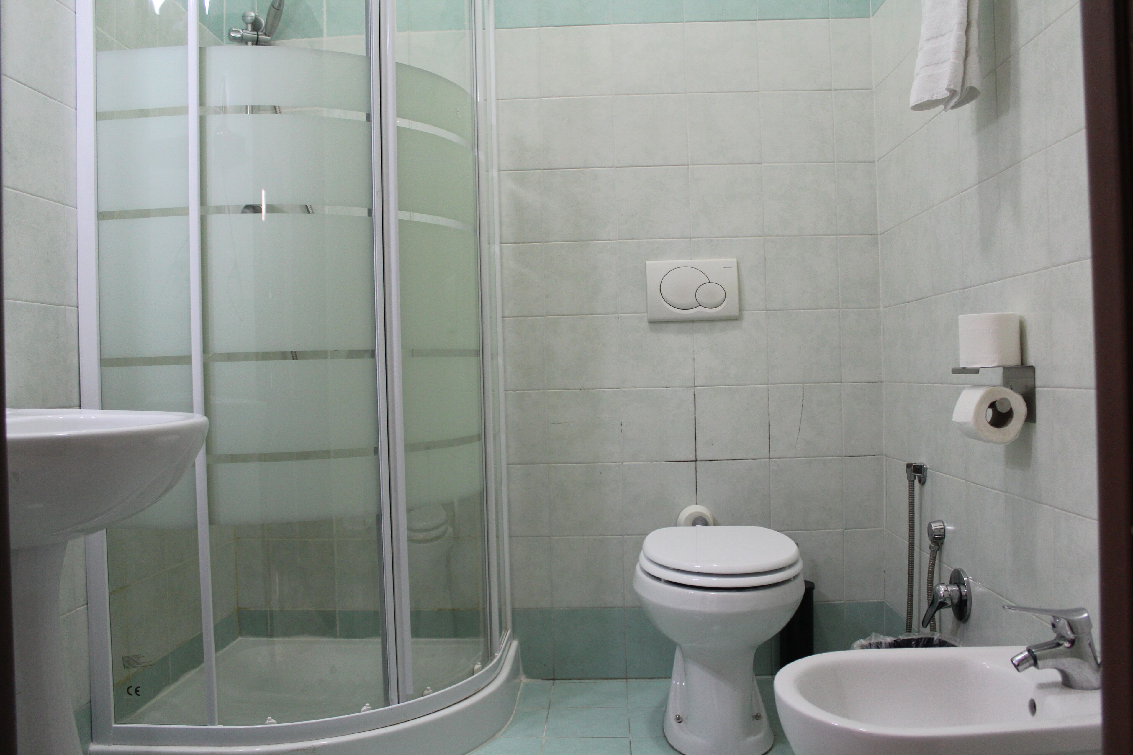 Shower, bidet