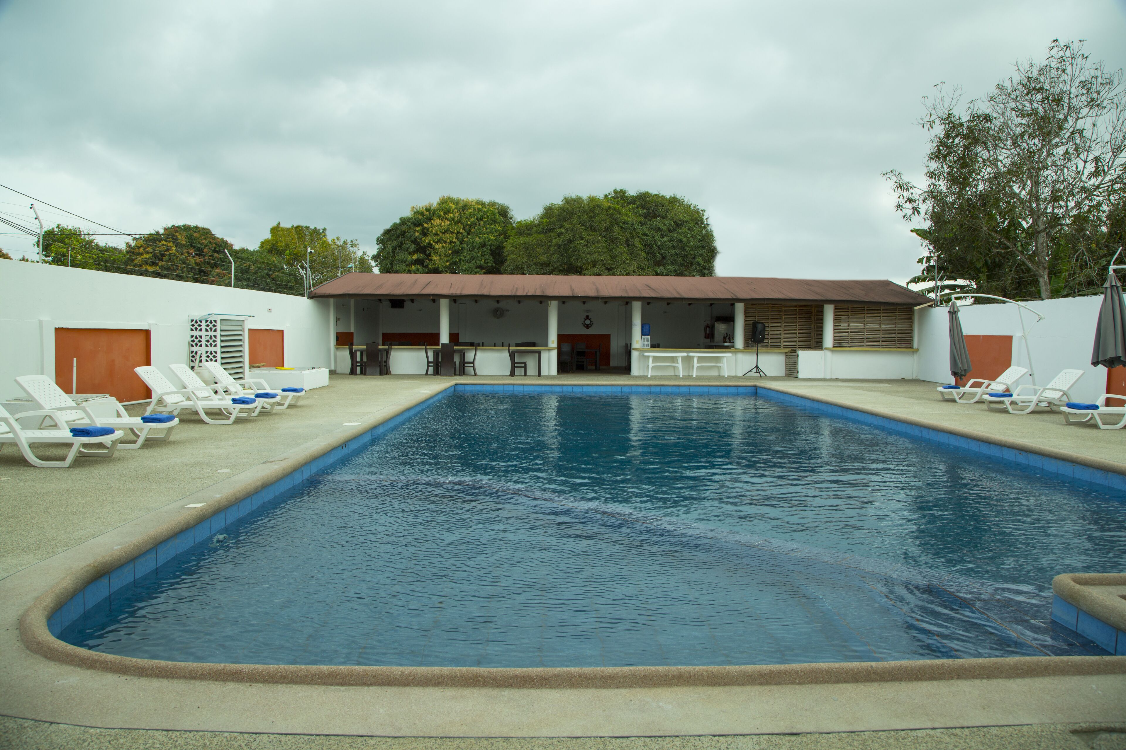 Outdoor pool, open 7:30 AM to 8:00 PM, free cabanas, sun loungers