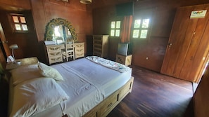 Deluxe huisje, 1 tweepersoonsbed, uitzicht op tuin, in toren | Een bureau, gratis wifi, beddengoed