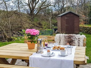 Opções para refeição ao ar livre