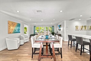 Dining - Coconut Cottage | Home on Lido Key w/ Private Heated Pool/Spa, Walk to Lido Beach & St. Armands! (Sarasota)