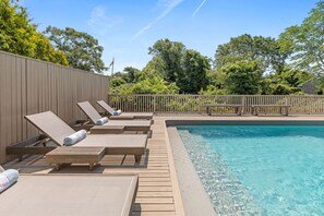 屋外プール、温水プール