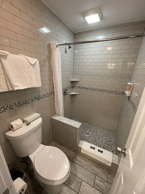 Badekar, håndklæder