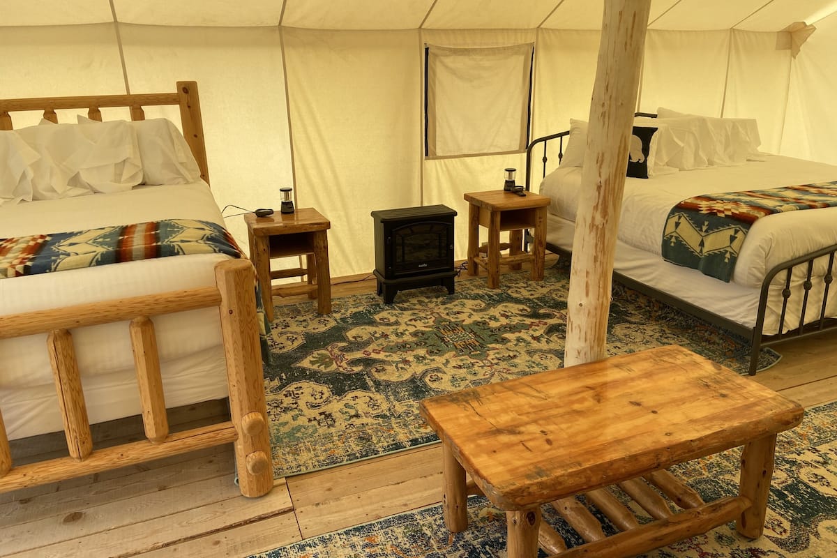 Deluxe tent | Woonruimte