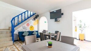 Sitteområde i lobbyen