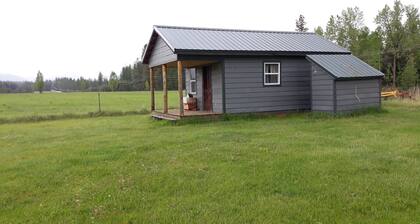 bunkhouse near farm animals