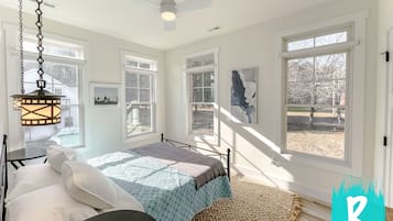 3 habitaciones, cuna de viaje, wifi gratis y ropa de cama