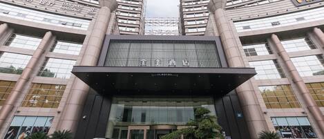 Blick von der Unterkunft