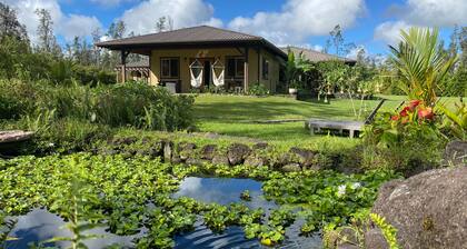 Private guest house on gorgeous tropical 3 acre estate perfect central location.