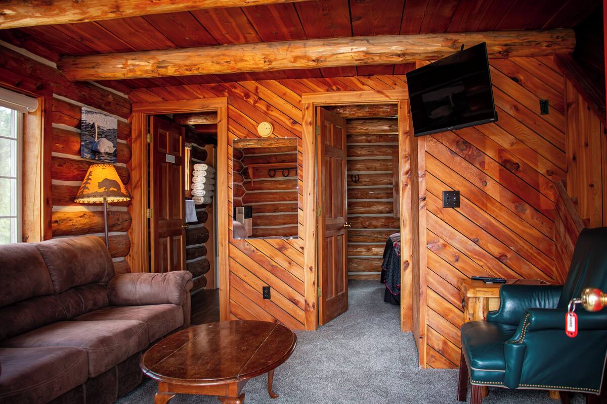 Family Cabin, 2 Bedrooms, Balcony, Mountain View