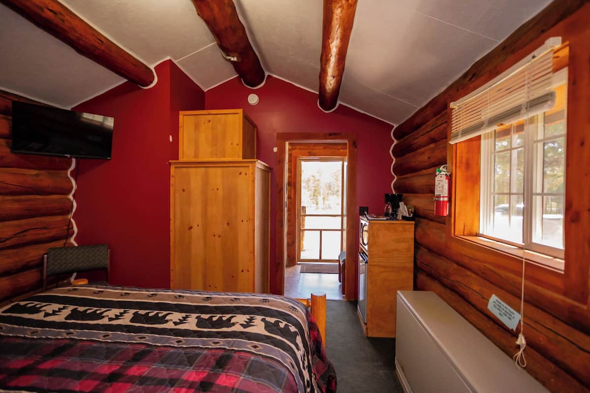 Baita Romantica, 1 letto queen, patio, vista montagna | Wi-Fi gratuito, lenzuola