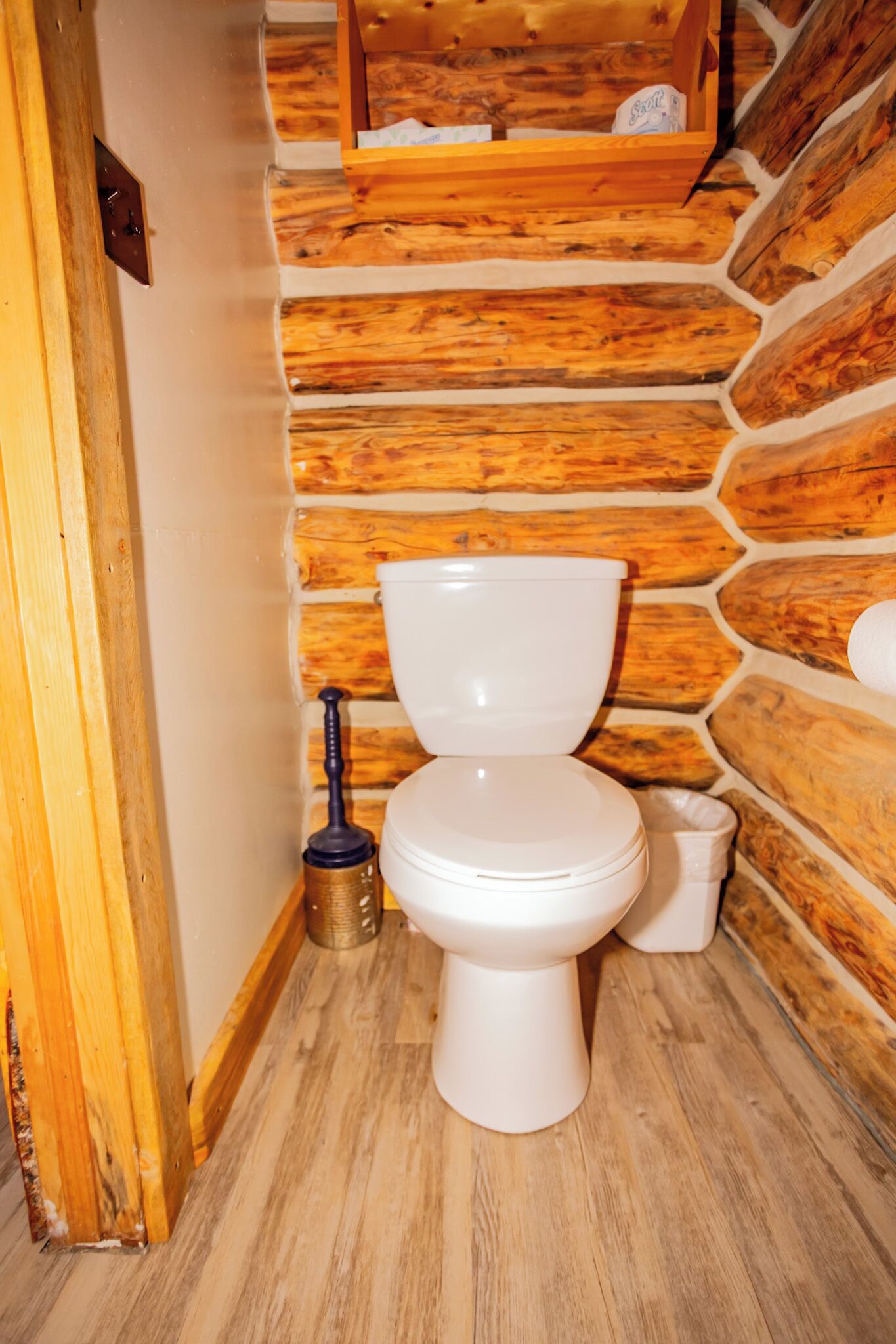 romantic cabin, 1 king bed, patio, mountain view | bathroom | shower, free toiletries, towels, soap