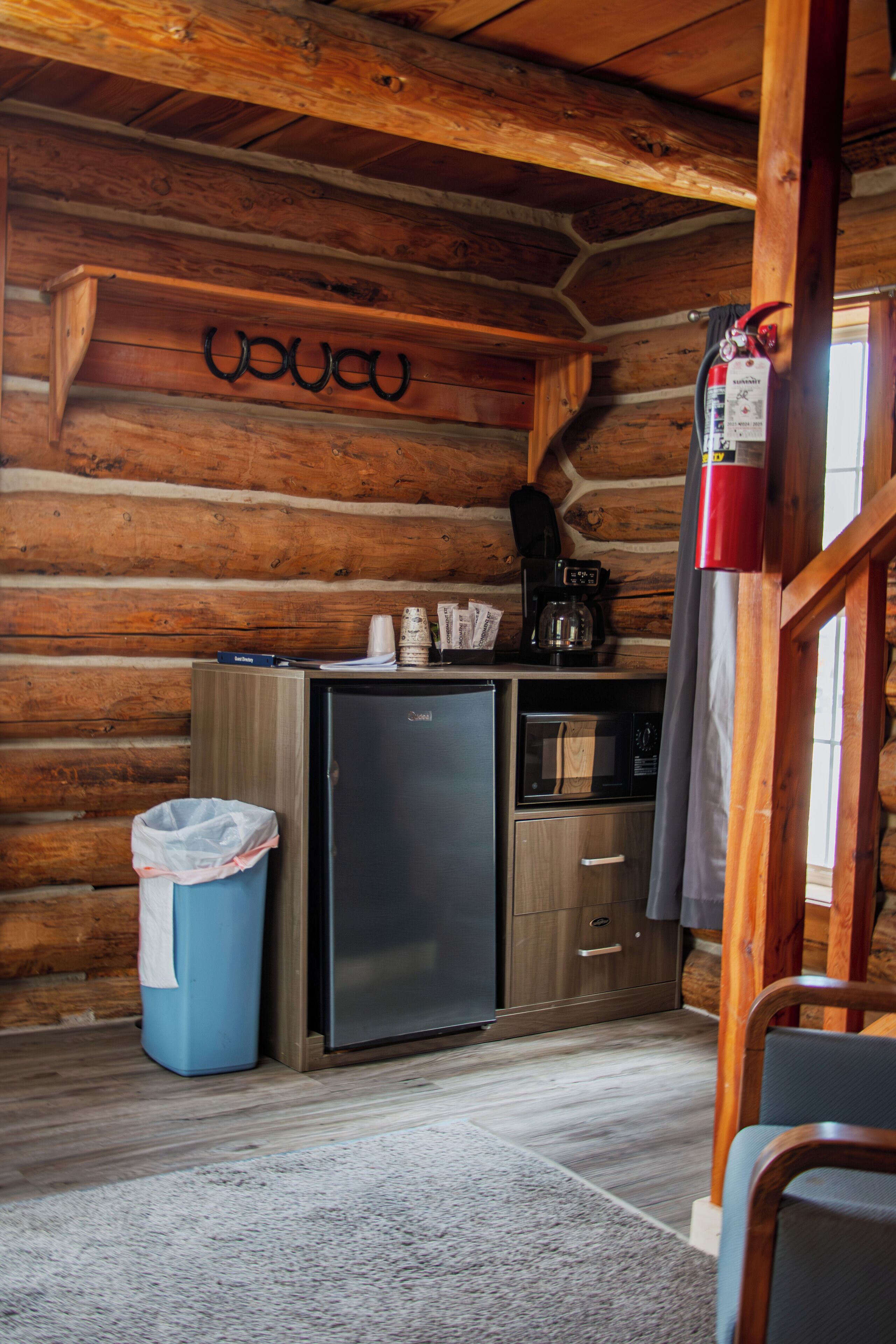 family cabin, balcony, mountain view | living area | 32-inch smart tv with digital channels, tv, netflix