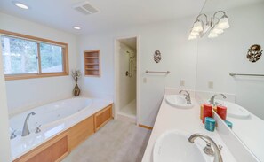 Shower, hair dryer