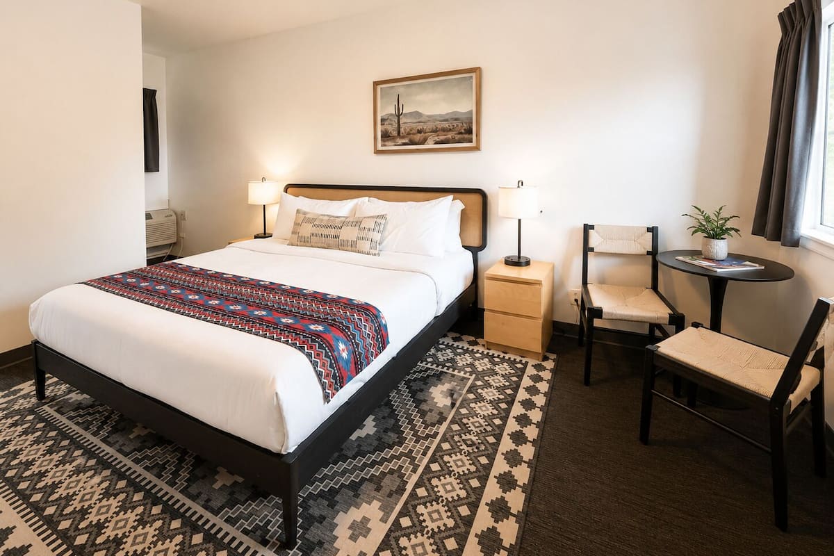 Double Room, 1 King Bed | Blackout drapes, WiFi (free), bed sheets