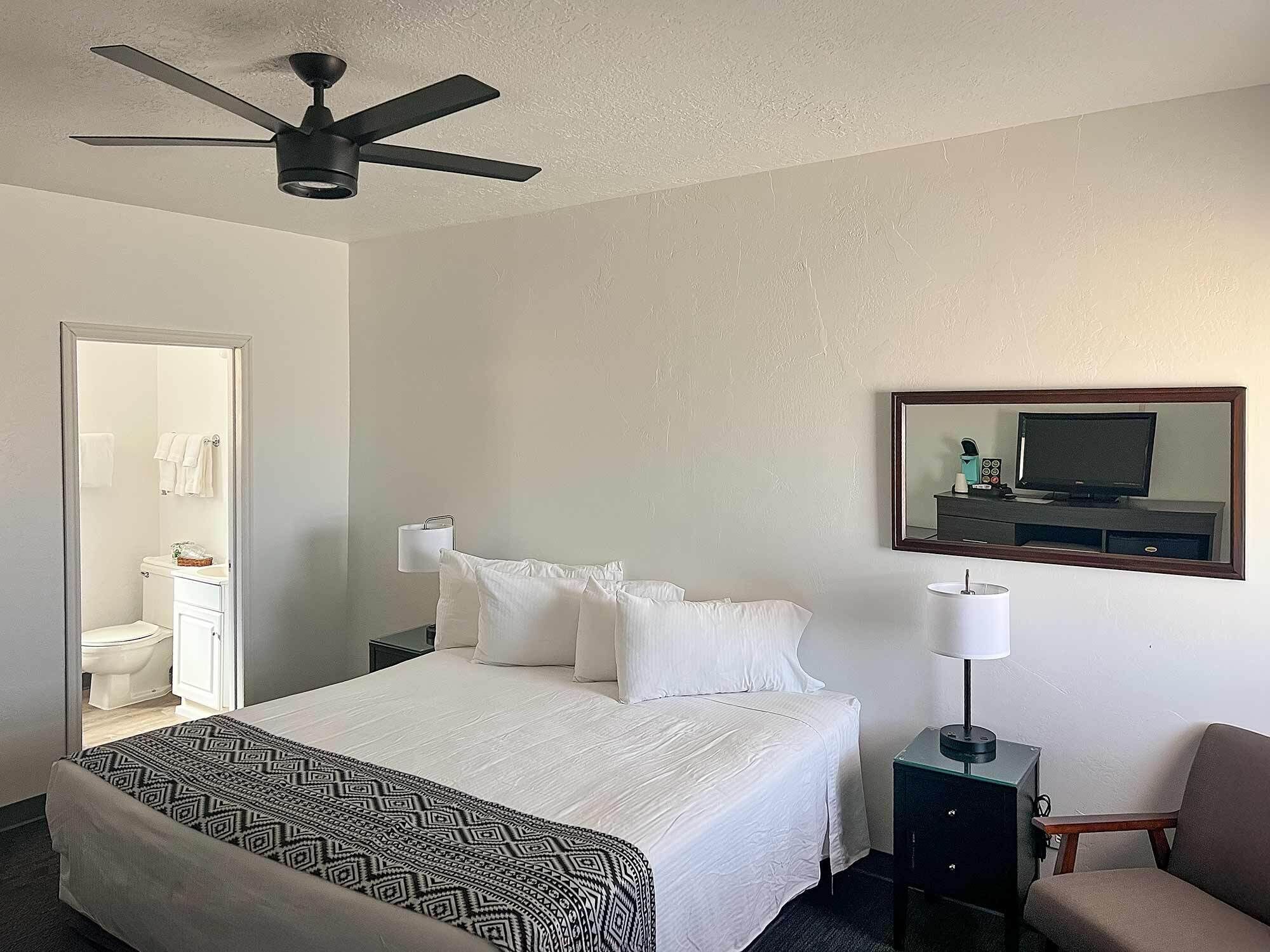 Habitació individual | Cortines opaques, wifi gratuïta i roba de llit 