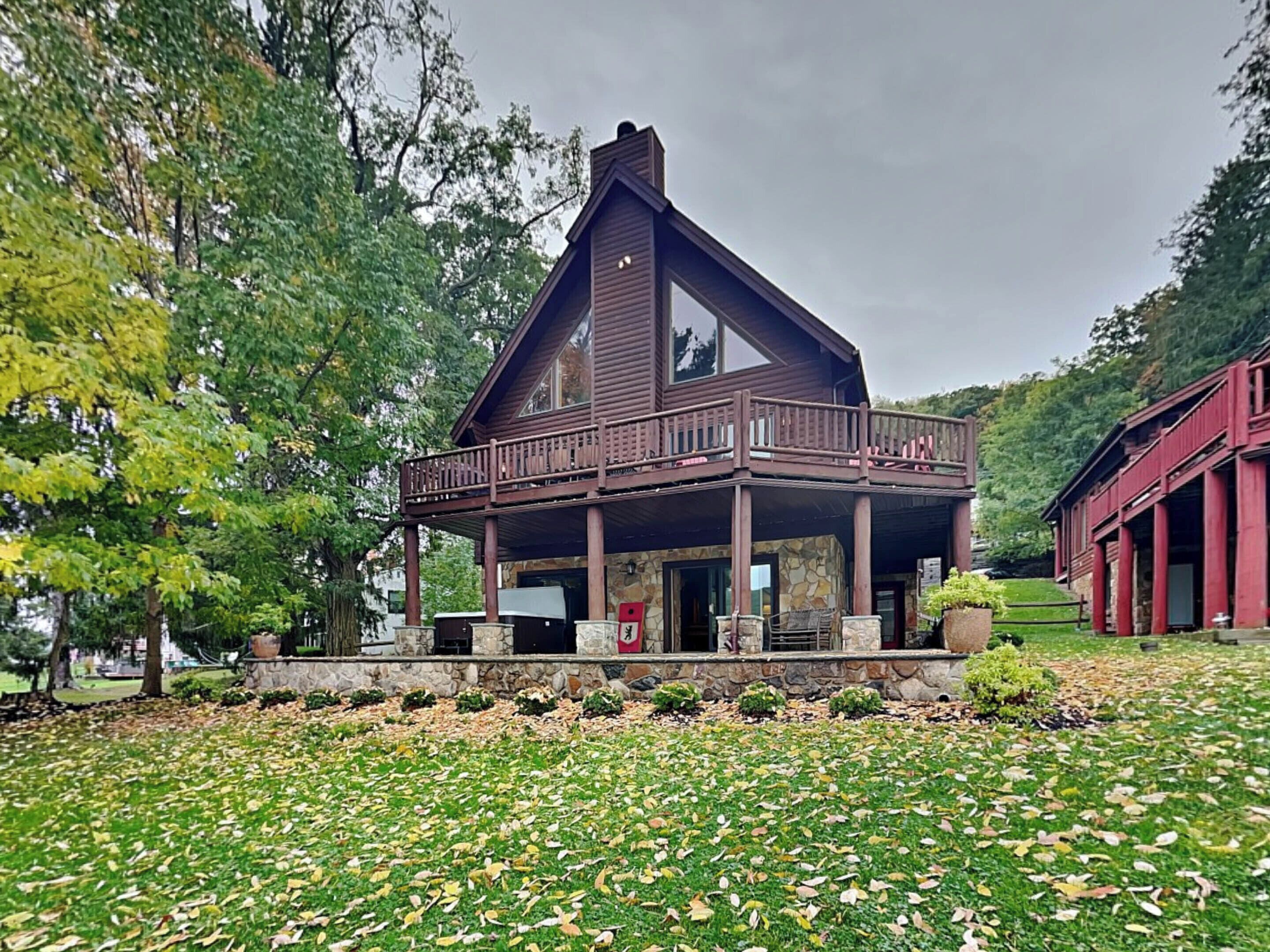 ด้านหน้าที่พัก