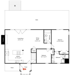 House (3 Bedrooms) | Property amenity - Bearfoot Lodge by Taylor Made Deep Creek (Oakland)