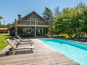 Pool - Stunning private villa for 12 guests with WIFI, private pool, terrace and pets allowed (Mézos)