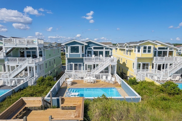 NH145: One Of These Nights | Back Exterior Pool and Dune Deck