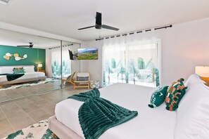 3 habitaciones, escritorio, cuna de viaje y wifi gratis 