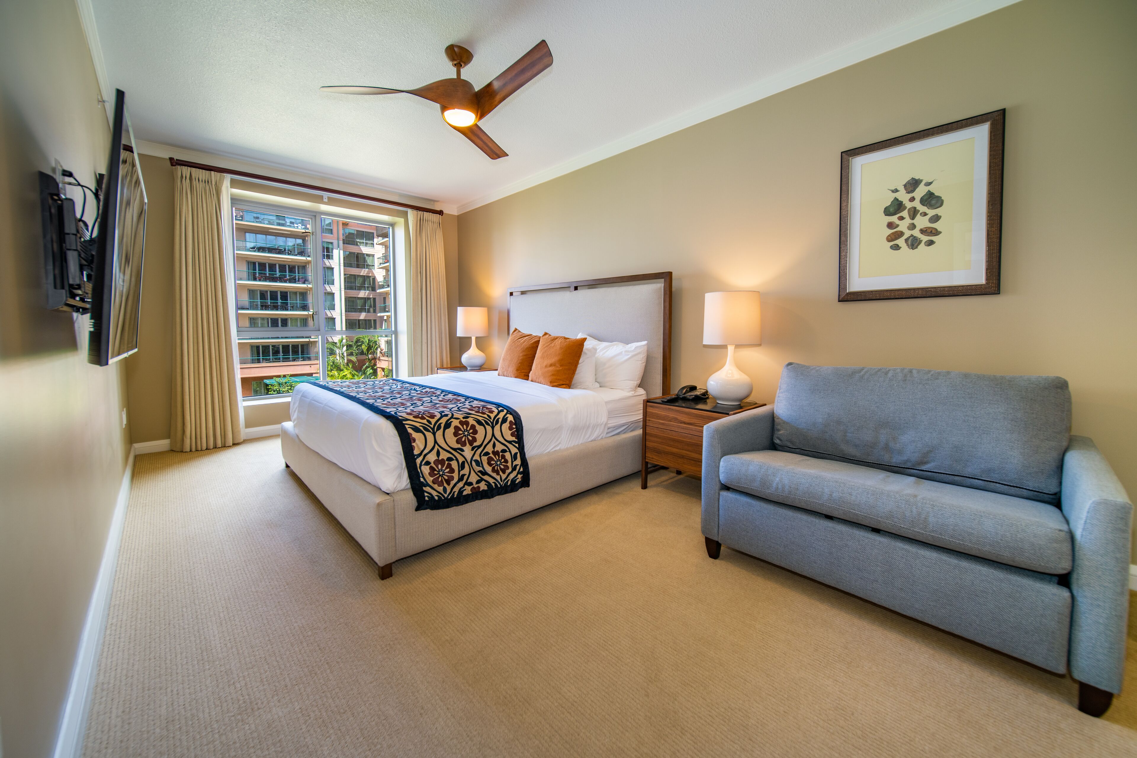 Ocean View w/ Private Balcony Konea # 307, Full Kitchen, WiFi, Washer/Dryer