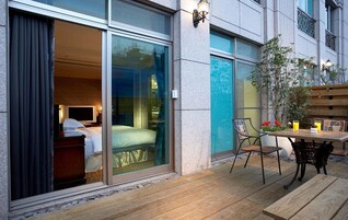 行政雙人房 | 夏威夷式陽台