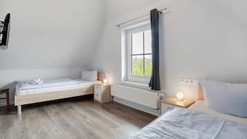 3 soveværelser, strygejern/strygebræt, gratis Wi-Fi, sengetøj