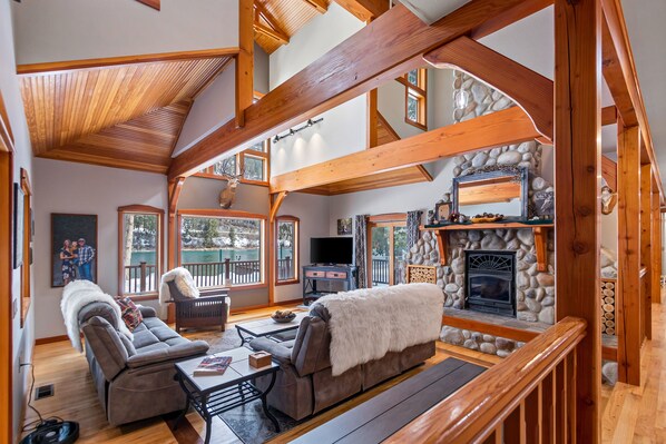 TV, video games, DVD player, books