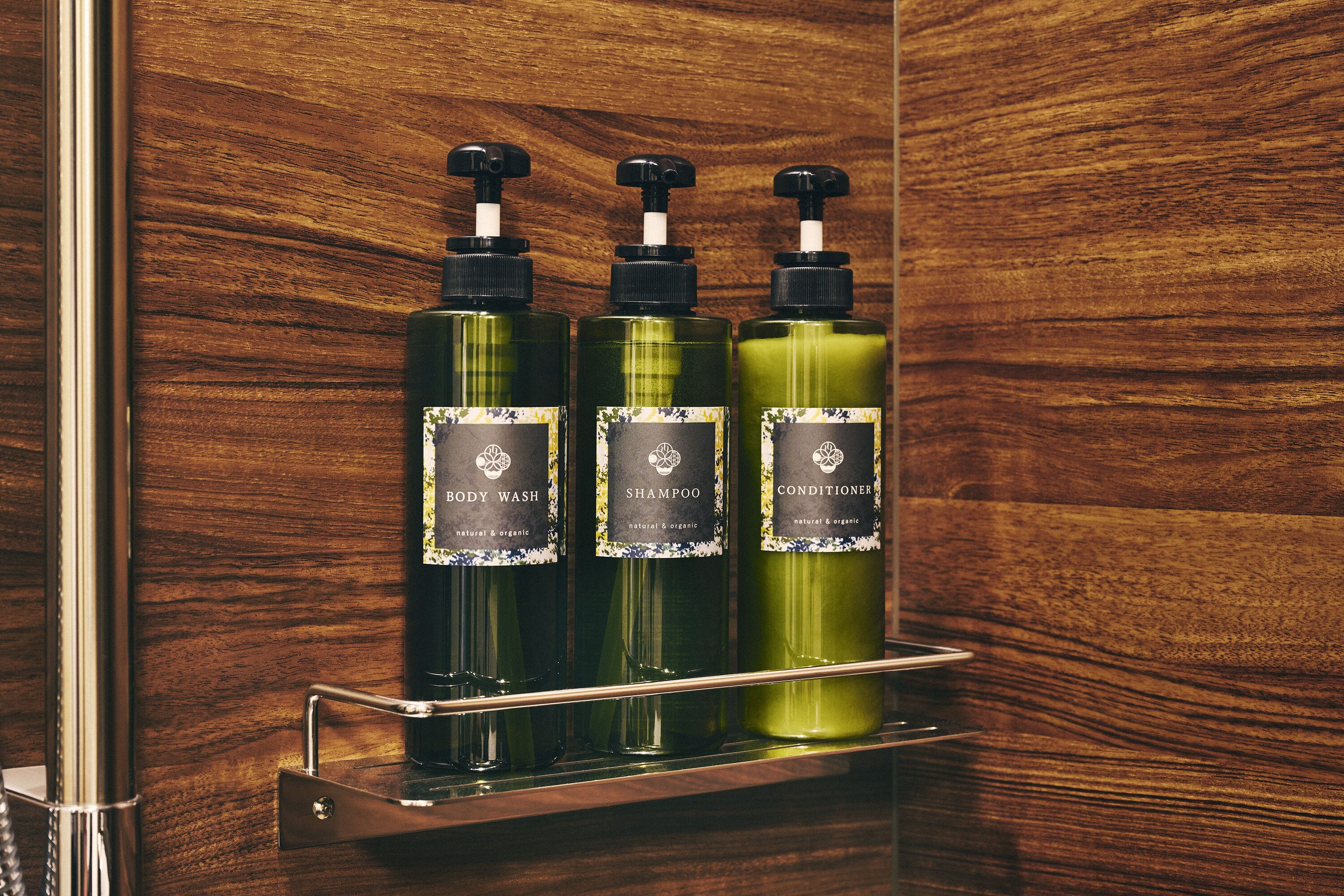 hair dryer, slippers, electronic bidet, towels