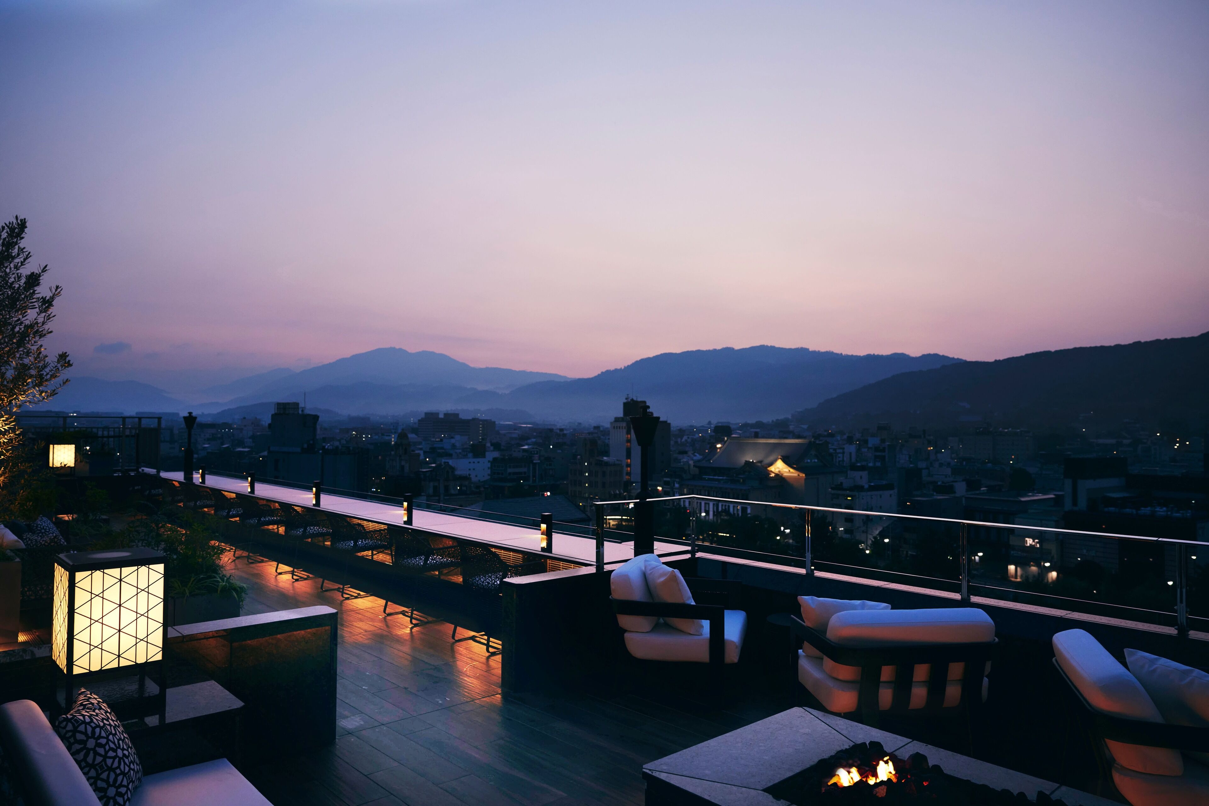 Rooftop terrace