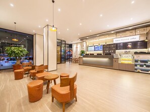 Blick von der Unterkunft