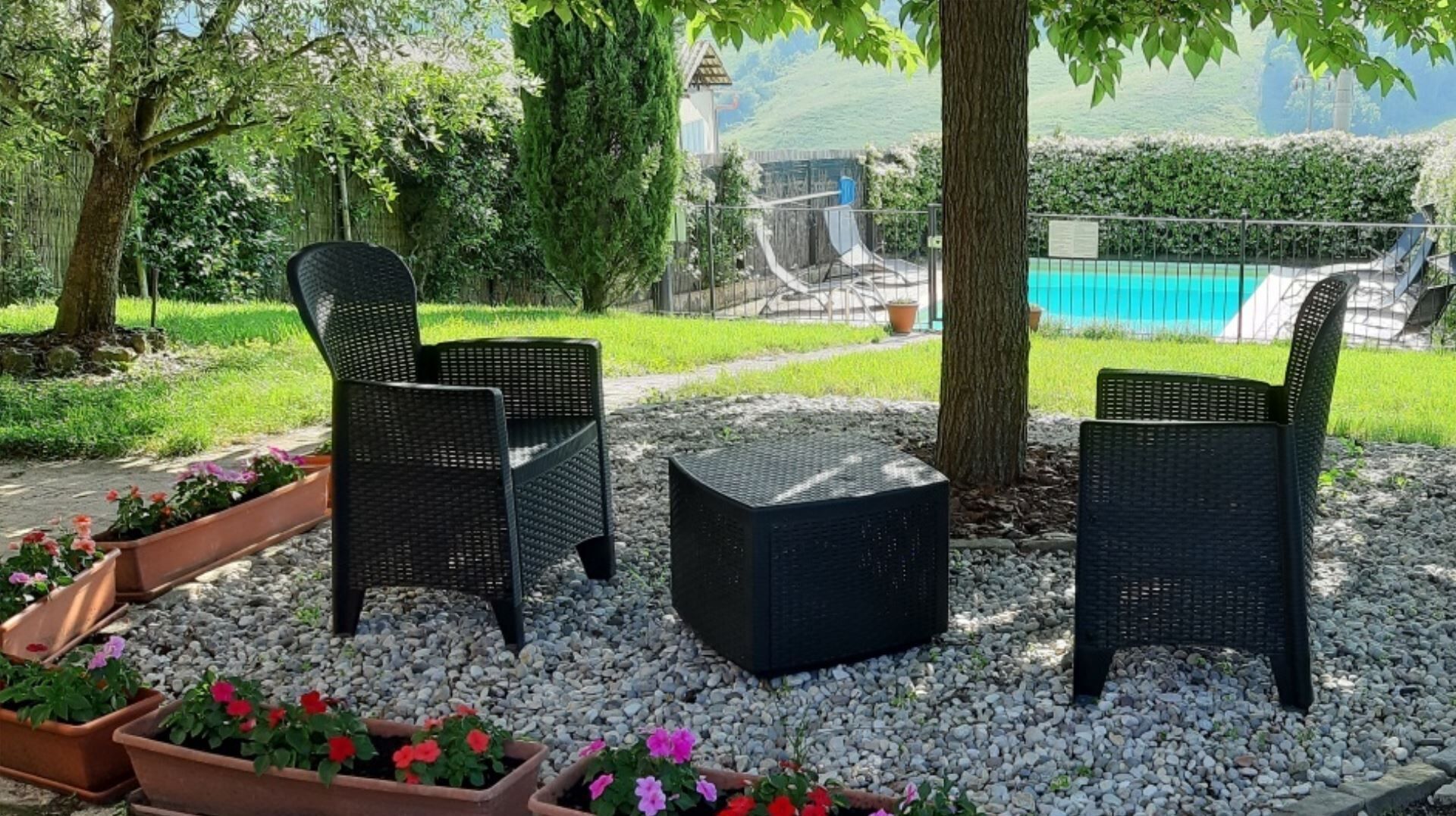 Overnattingsstedets uteområder