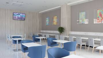 Gratis frukostbuffé varje dag