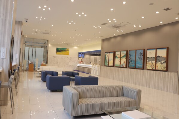 Sala de estar en el lobby