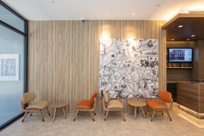 Blick von der Unterkunft