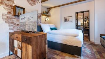 Superior-Apartment | 2 Schlafzimmer, hochwertige Bettwaren, Zimmersafe, individuell dekoriert