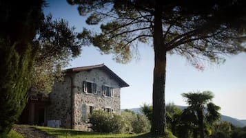 Ferienhaus, Gartenblick | WLAN, Bettwäsche