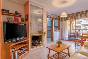 تلفزيون، مدفأة