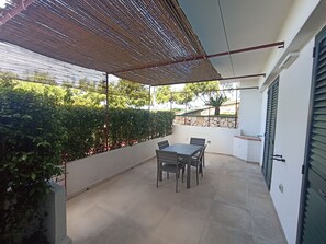 Classic-Apartment, 1 Schlafzimmer, Gartenblick | Ausblick vom Zimmer