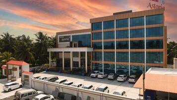 Fachada de la propiedad