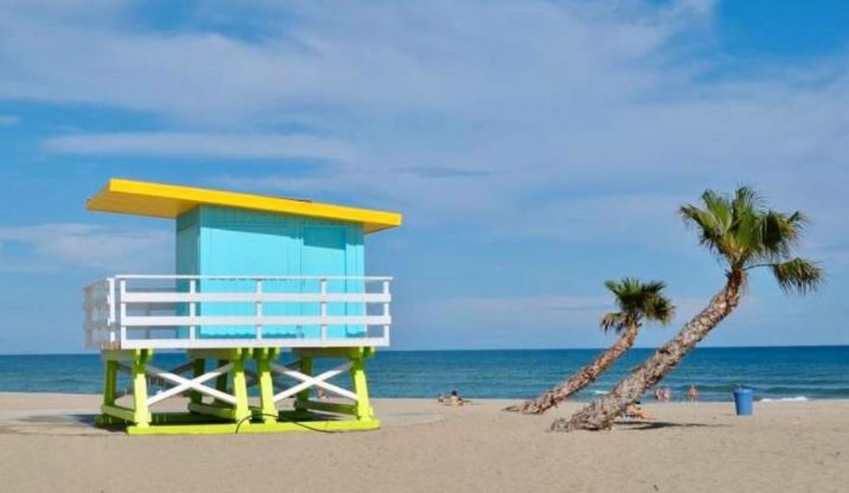 In Strandnähe, Liegestühle